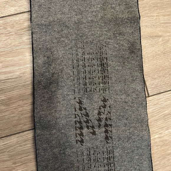 Miniman Boys Scarf Cotton Black Red Grey - Picture 5 of 7